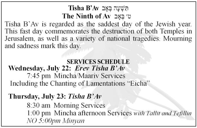 Tisha BAv2026